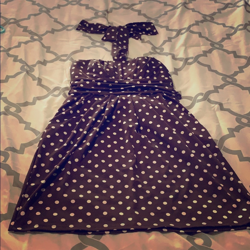 Cocktail dress with pockets